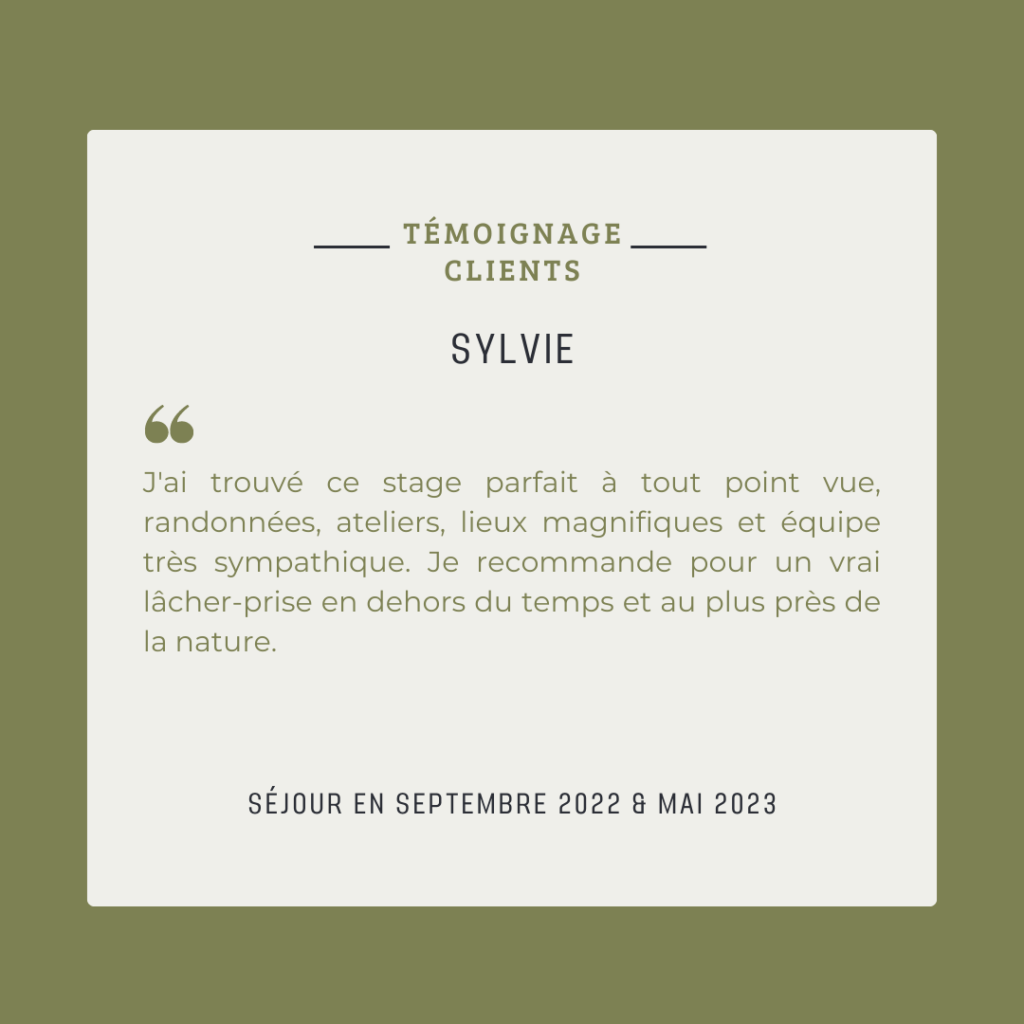 Témoignage Sylvie